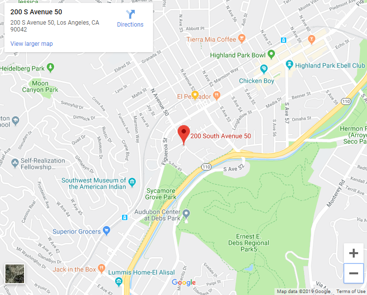 Google map of 200 s avenue 50